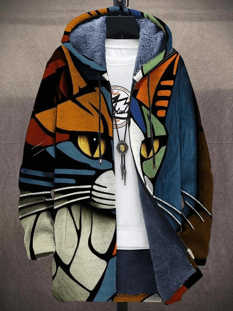 Quade | Artistic Cardigan Made from High-Quality Fabric