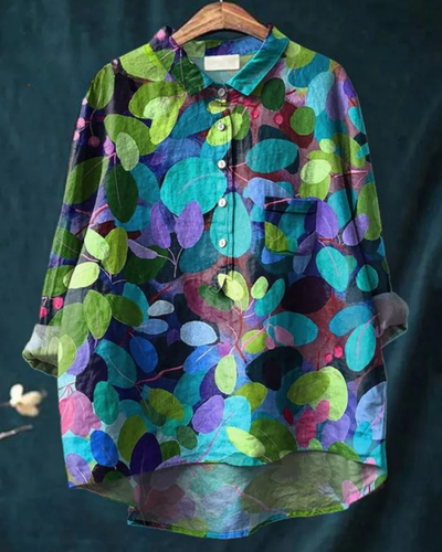 Jenny | Stylish Floral Button-Up Shirt