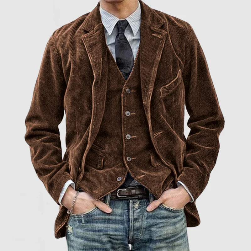 Jory - VINTAGE BLAZER AND WAISTCOAT