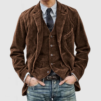 Jory - VINTAGE BLAZER AND WAISTCOAT