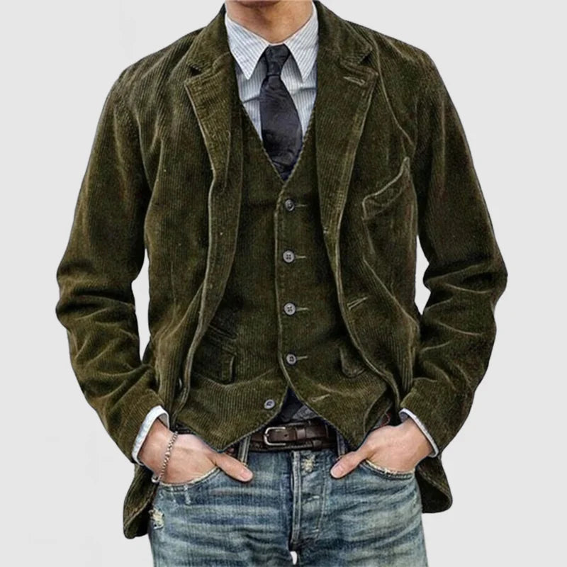 Jory - VINTAGE BLAZER AND WAISTCOAT