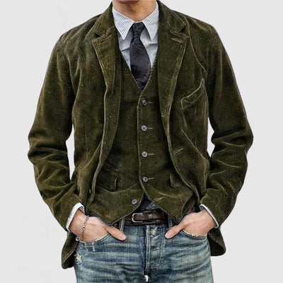 Jory - VINTAGE BLAZER AND WAISTCOAT