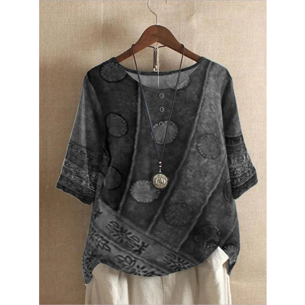 Valarie - Colourful Bohemian Top