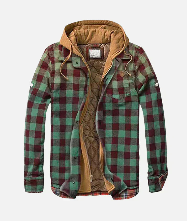 Andrea™ | Stylish Patchwork Check Jacket