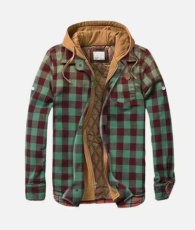 Andrea™ | Stylish Patchwork Check Jacket
