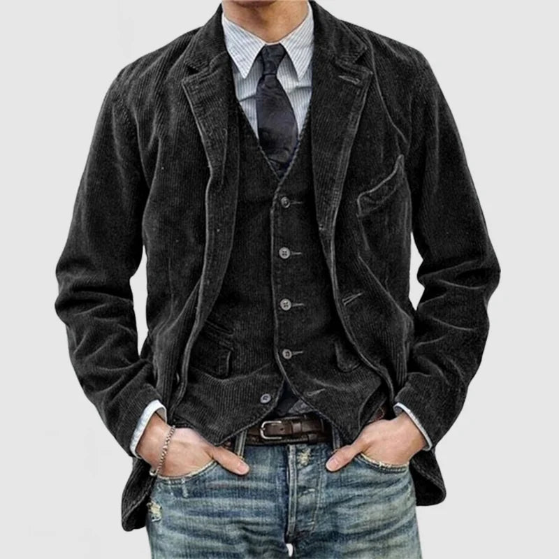 Jory - VINTAGE BLAZER AND WAISTCOAT