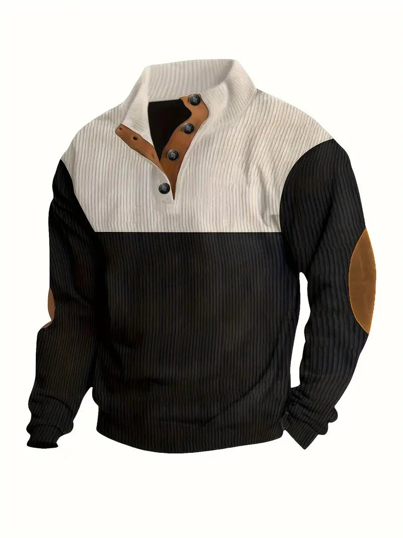 Manfred | Stylish Colour-Block Sweater