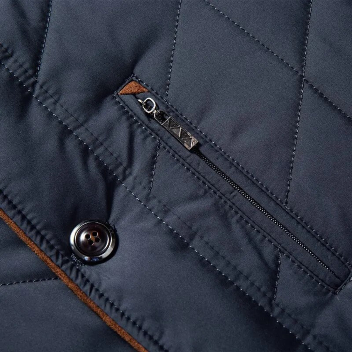 Cruz Winter Jacket with Stand-Up Collar