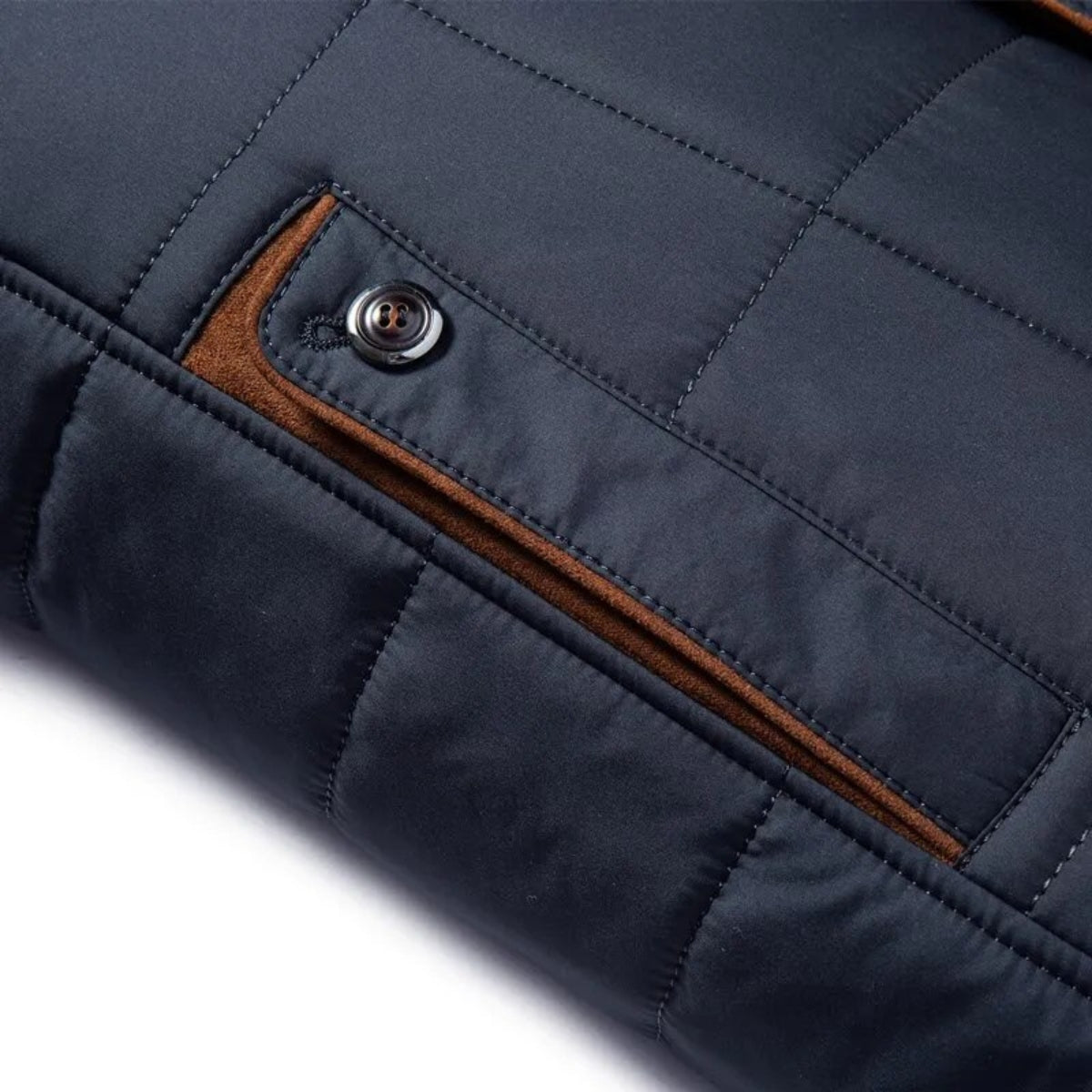 Cruz Winter Jacket with Stand-Up Collar