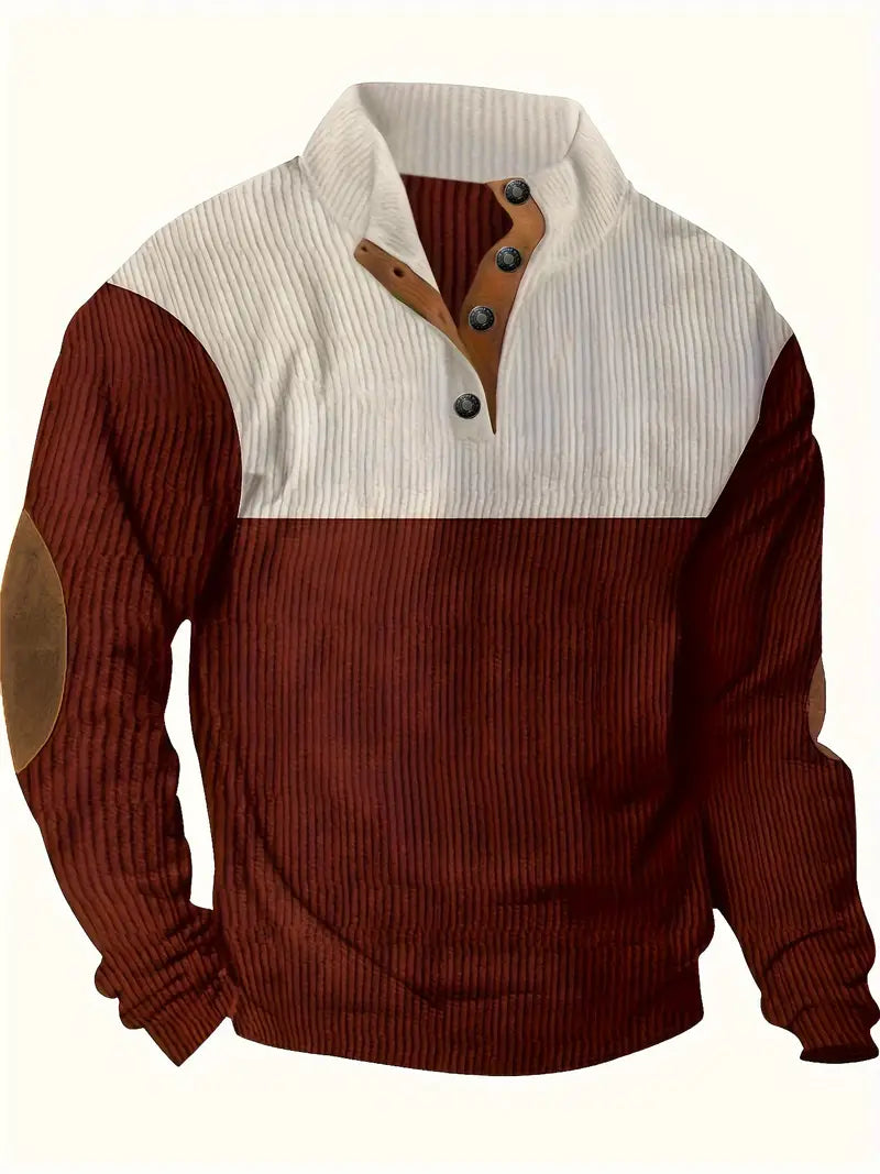 Manfred | Stylish Colour-Block Sweater