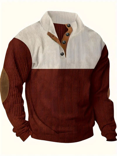 Manfred | Stylish Colour-Block Sweater