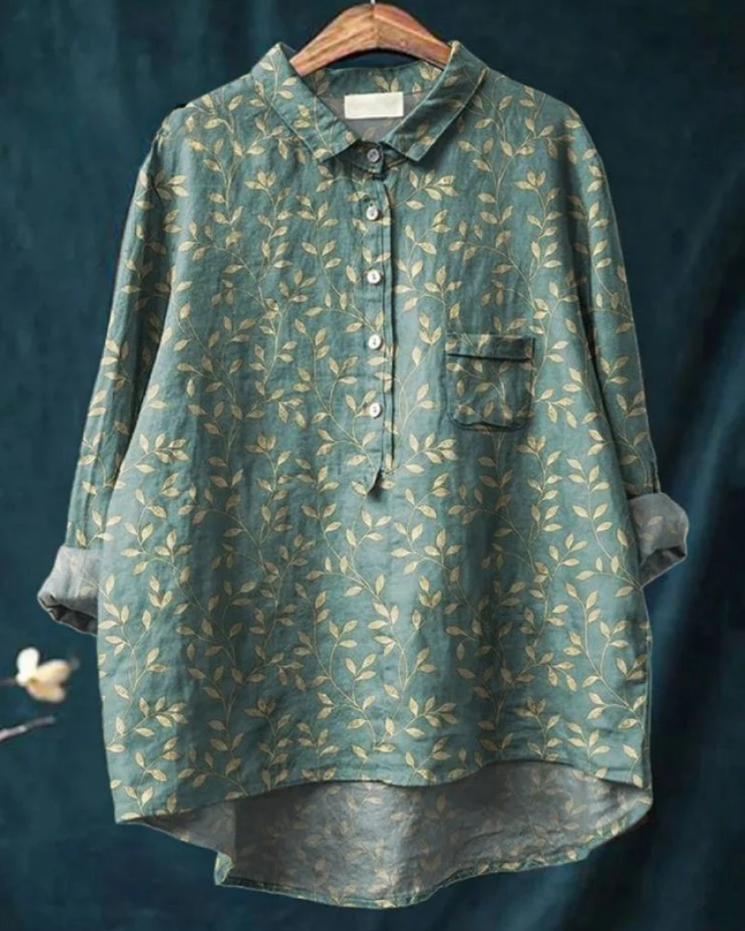 Jenny | Stylish Floral Button-Up Shirt