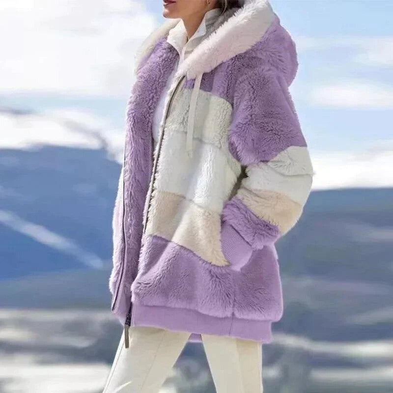 Harper | Stylish Fleece Jacket with Hood