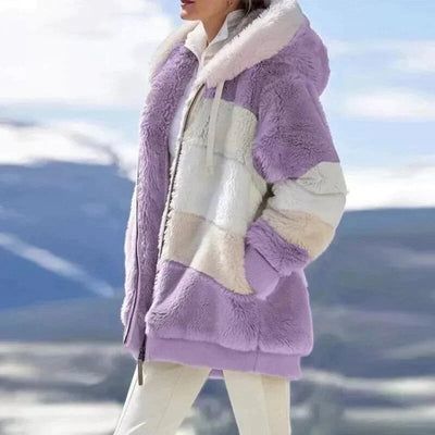 Harper | Stylish Fleece Jacket with Hood