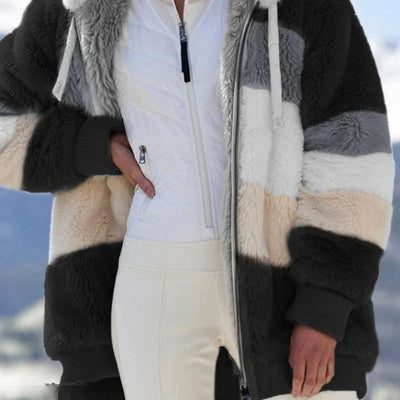 Harper | Stylish Fleece Jacket with Hood