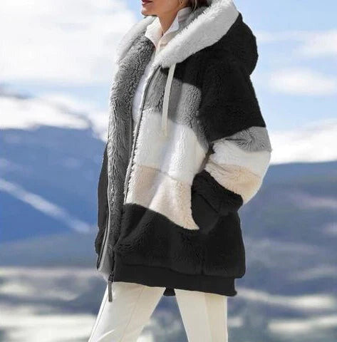 Harper | Stylish Fleece Jacket with Hood