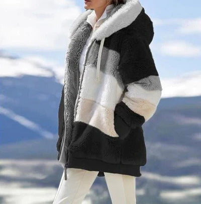 Harper | Stylish Fleece Jacket with Hood
