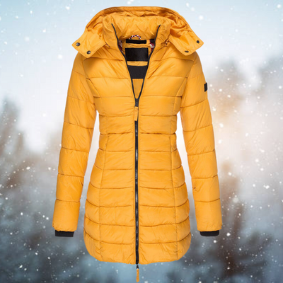 Extra warm & quilted women's winter jacket