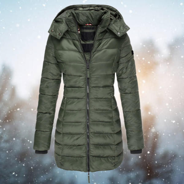 Extra warm & quilted women's winter jacket