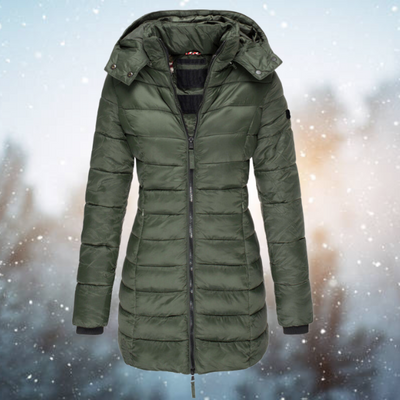 Extra warm & quilted women's winter jacket