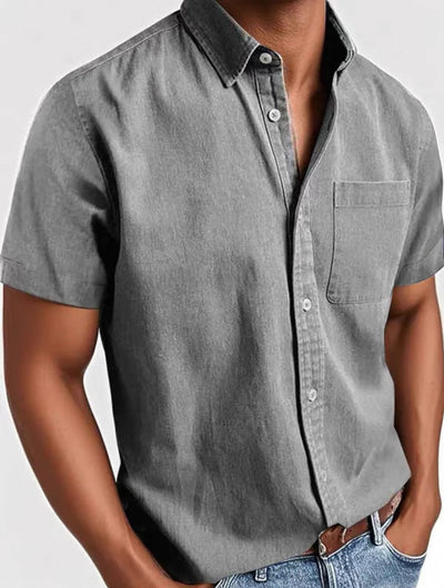 Miles™ – Relaxed Cotton Shirt for Everyday Wear
