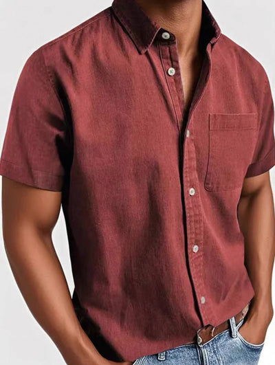Miles™ – Relaxed Cotton Shirt for Everyday Wear