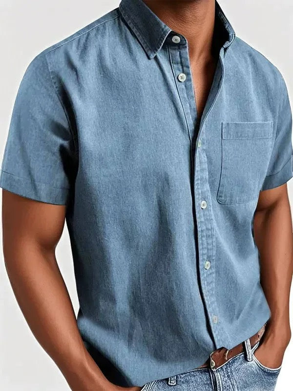Miles™ – Relaxed Cotton Shirt for Everyday Wear