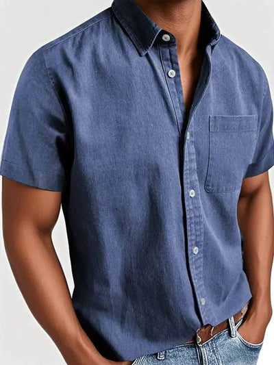Miles™ – Relaxed Cotton Shirt for Everyday Wear