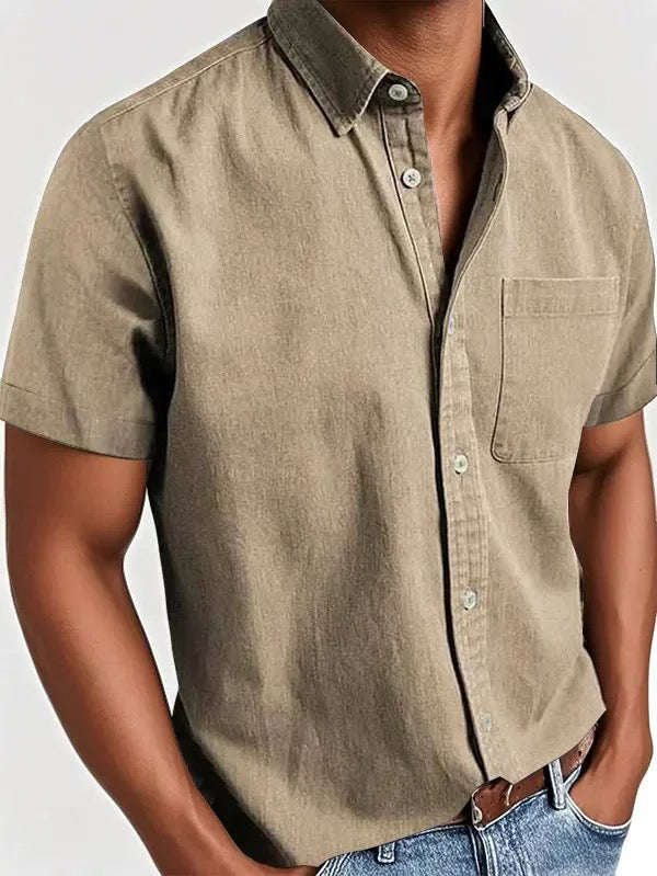 Miles™ – Relaxed Cotton Shirt for Everyday Wear