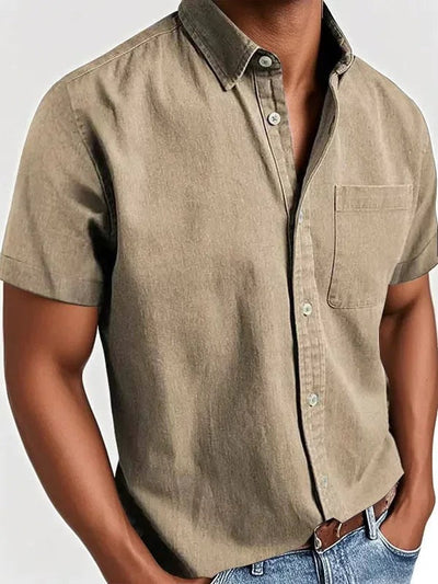 Miles™ – Relaxed Cotton Shirt for Everyday Wear