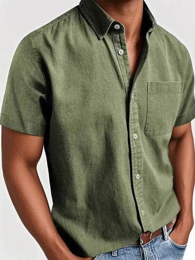 Miles™ – Relaxed Cotton Shirt for Everyday Wear