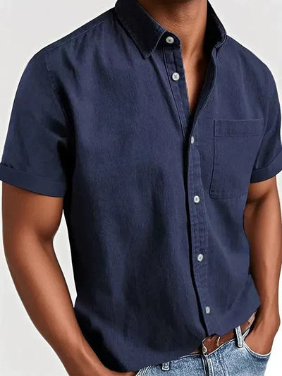 Miles™ – Relaxed Cotton Shirt for Everyday Wear