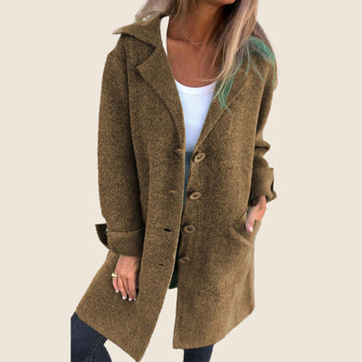 Frankie | Casual Oversized Coat with Lapels