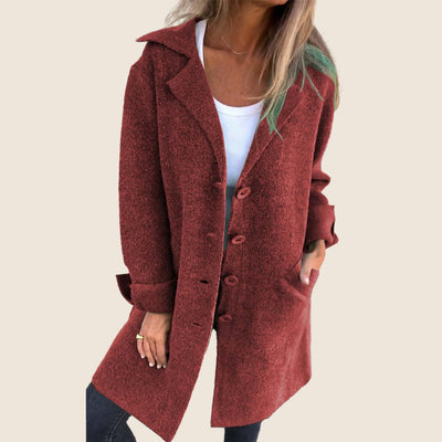 Frankie | Casual Oversized Coat with Lapels