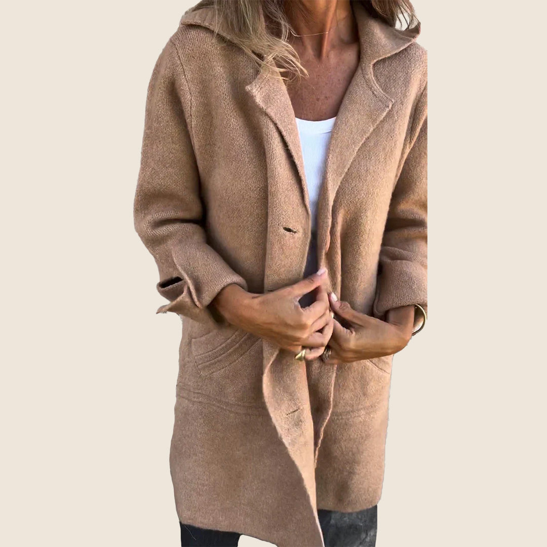 Frankie | Casual Oversized Coat with Lapels