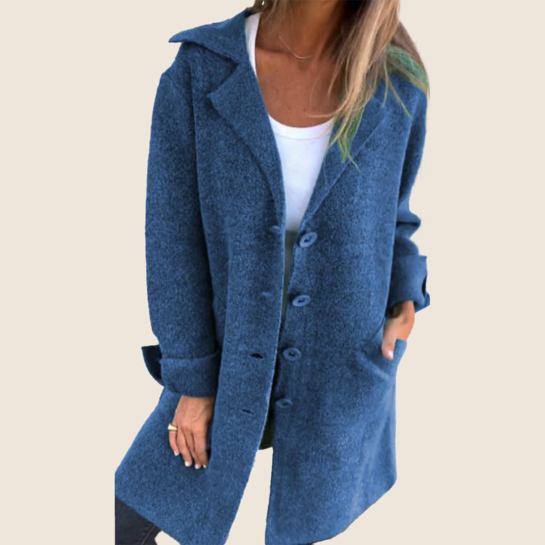 Frankie | Casual Oversized Coat with Lapels