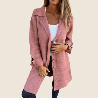 Frankie | Casual Oversized Coat with Lapels