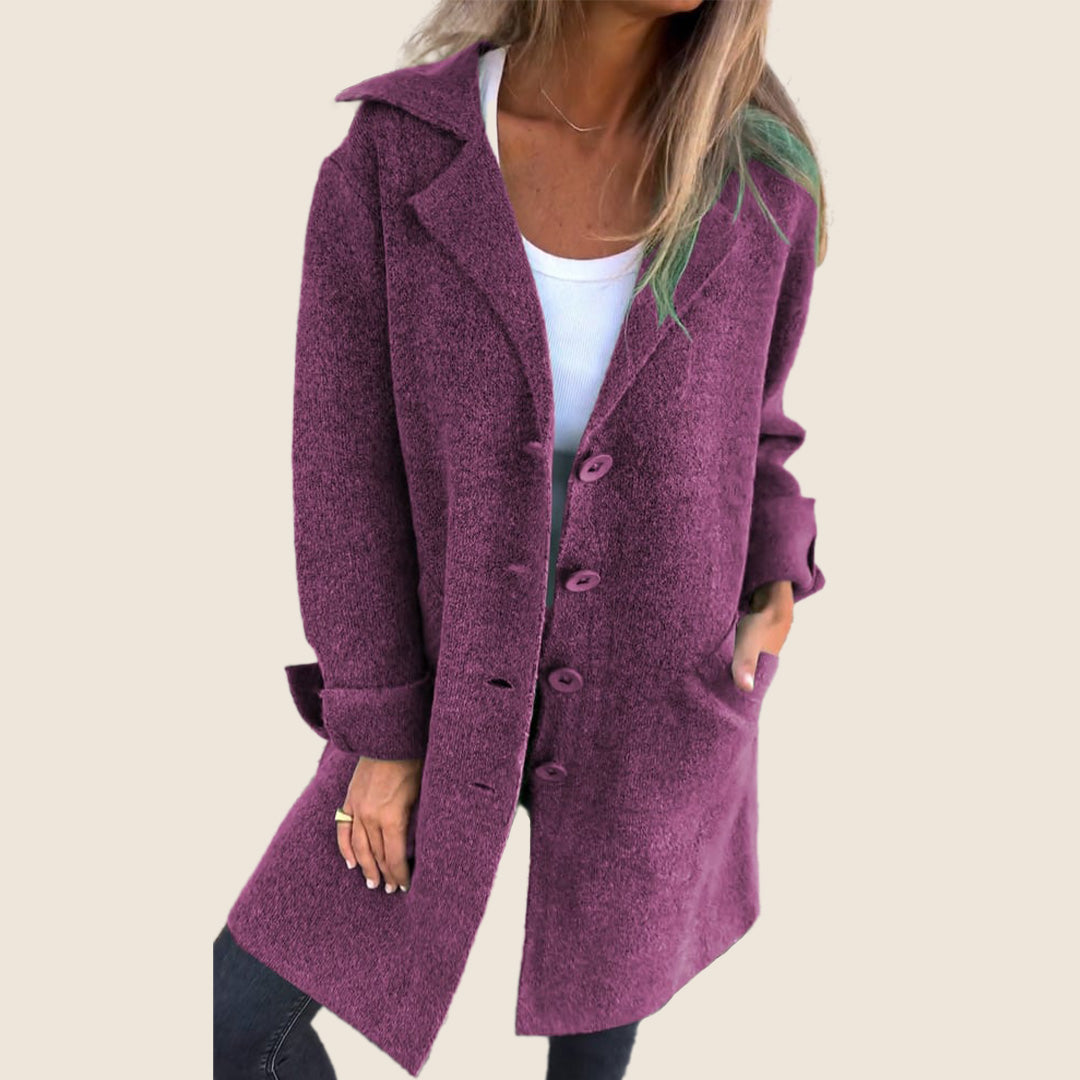 Frankie | Casual Oversized Coat with Lapels