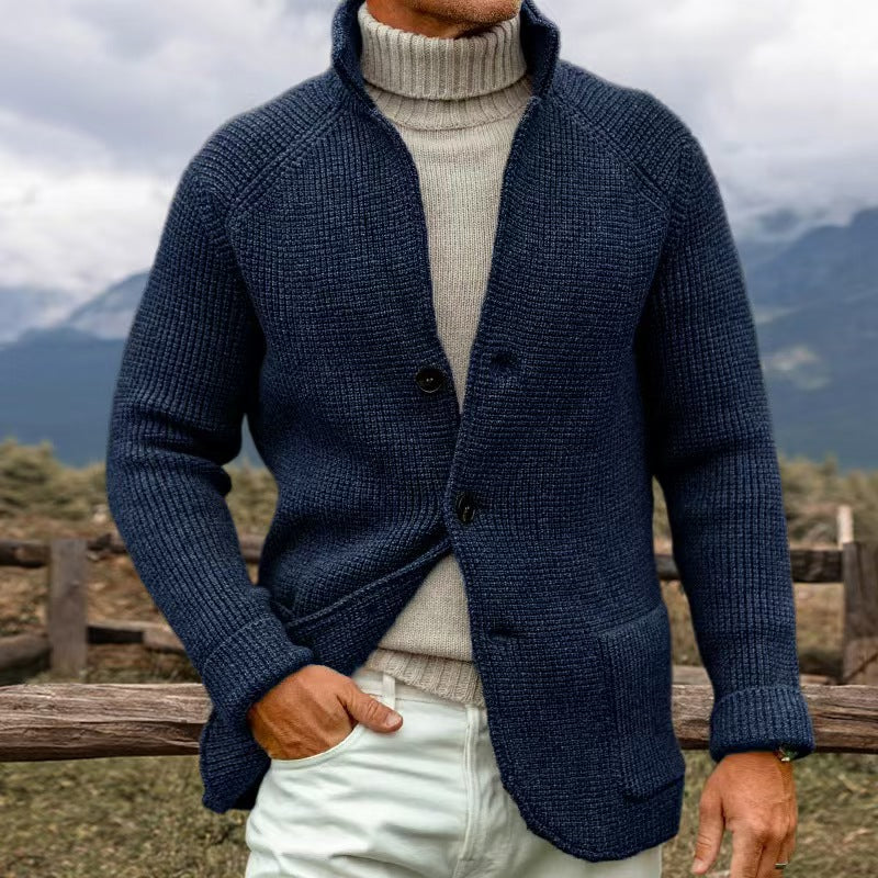 Jett - KNITTED CARDIGAN IN CHUNKY KNIT LOOK