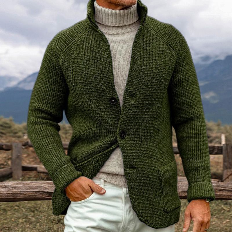Jett - KNITTED CARDIGAN IN CHUNKY KNIT LOOK