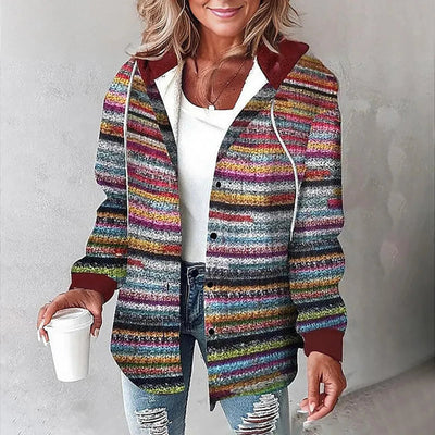 Jemima™ | Women's Buttoned Check Jacket