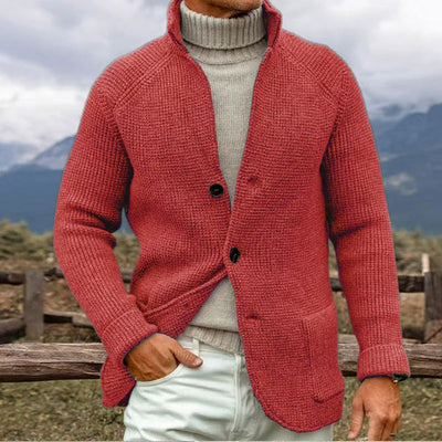 Jett - KNITTED CARDIGAN IN CHUNKY KNIT LOOK