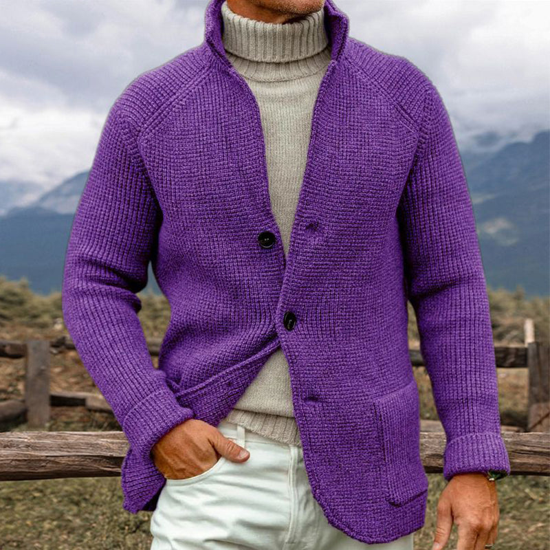 Jett - KNITTED CARDIGAN IN CHUNKY KNIT LOOK