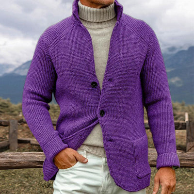 Jett - KNITTED CARDIGAN IN CHUNKY KNIT LOOK