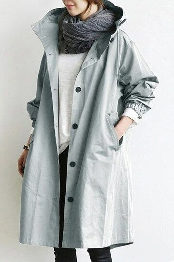 Ariella | Refined Water-Repellent Coat
