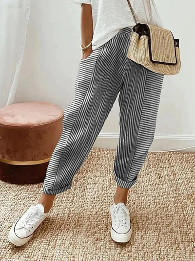 Astrid - Striped Astrid Trousers