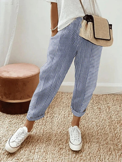 Astrid - Striped Astrid Trousers