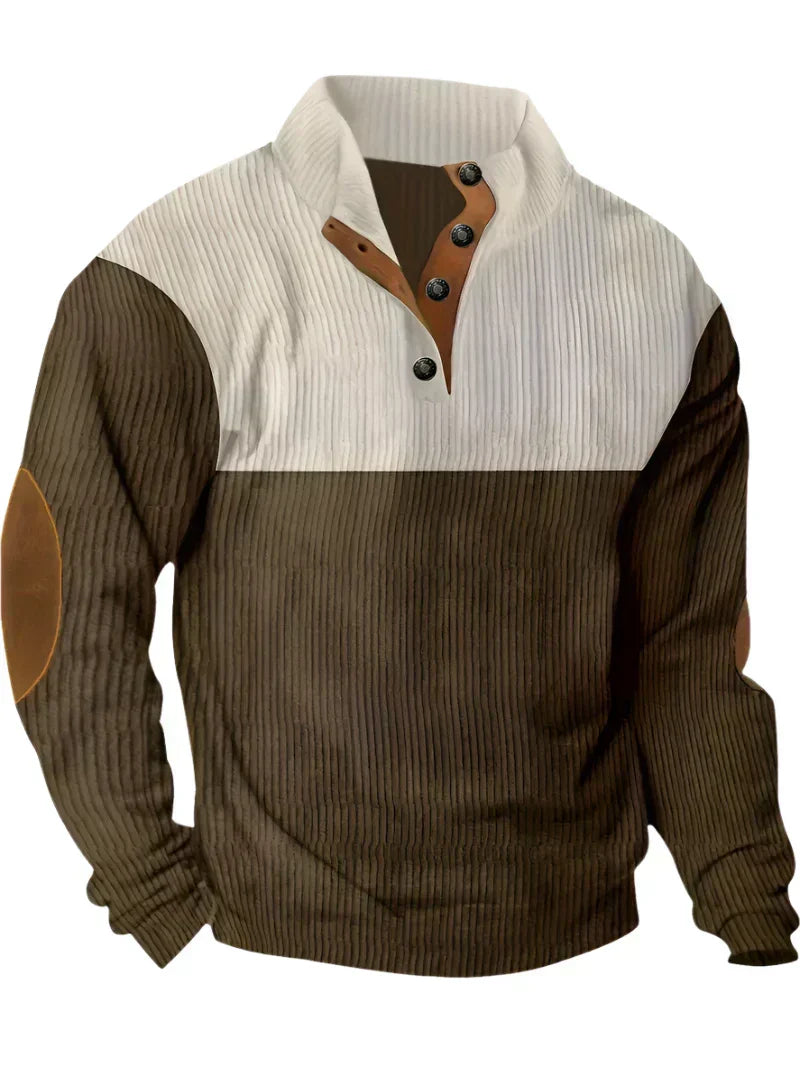 Manfred | Stylish Colour-Block Sweater