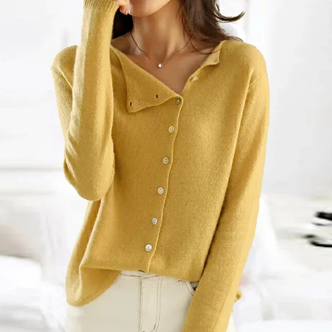 Gia™ | Stylish Button-Down Cardigan