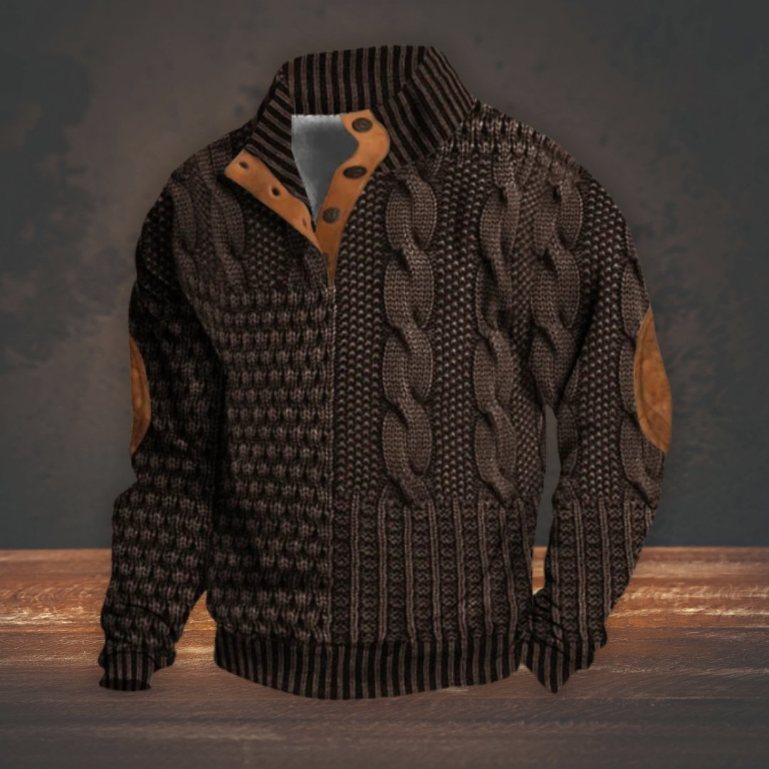 Heiko | Printed Warming Sweater